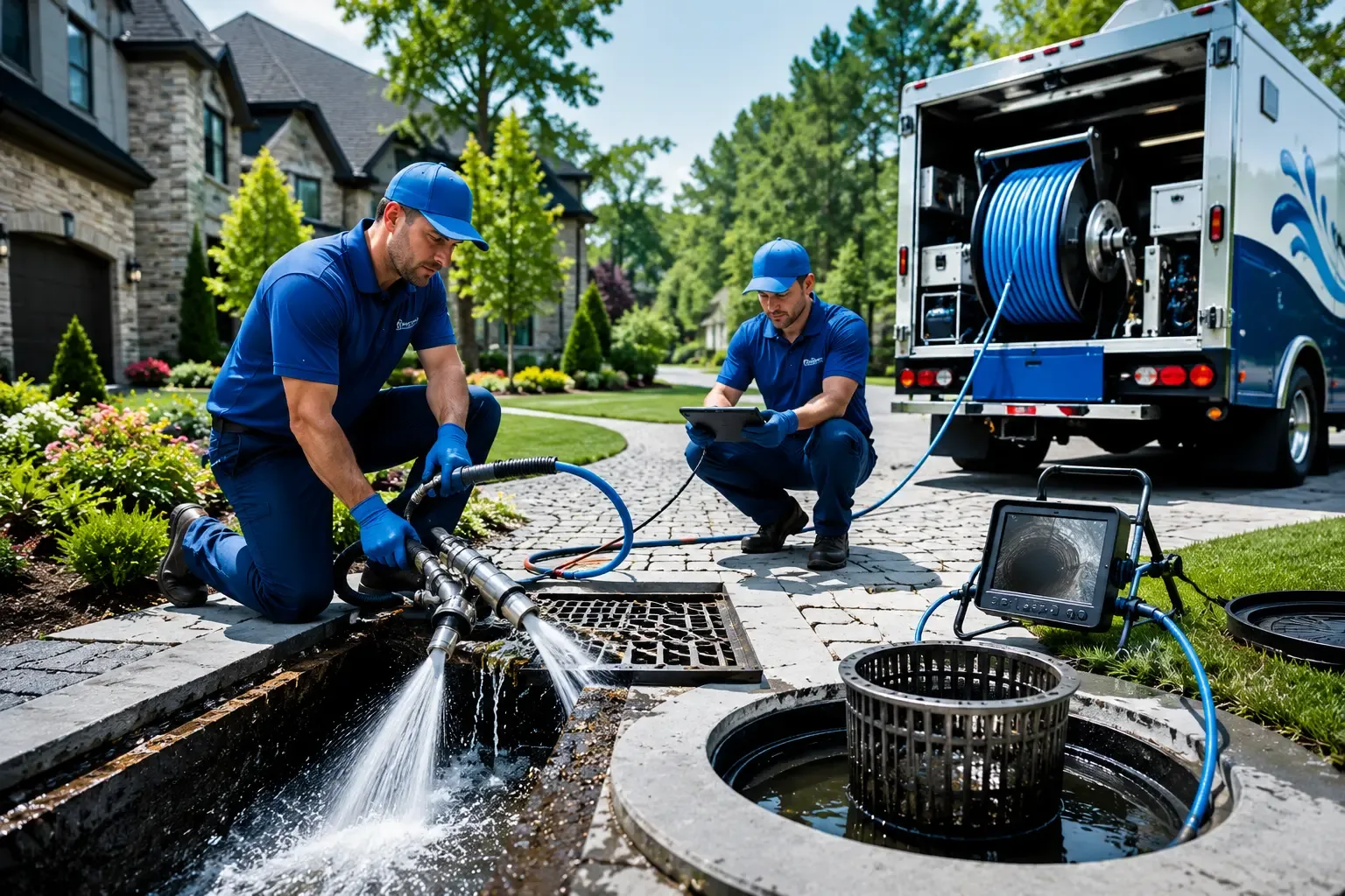 Local outdoor drain cleaning professionals in Nortonville, KS